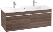 Тумба под раковину Villeroy & Boch Venticello 115,3х50,2 см ДСП дуб аризона/ручка алюминий белый A93802VH
