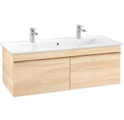 Тумба под раковину Villeroy & Boch Venticello 115,3х50,2 см ДСП вяз печатный/ручка медь A93805PN