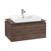 Тумба під раковину Villeroy & Boch Legato 80х38 см ДСП дуб аризона B67800VH