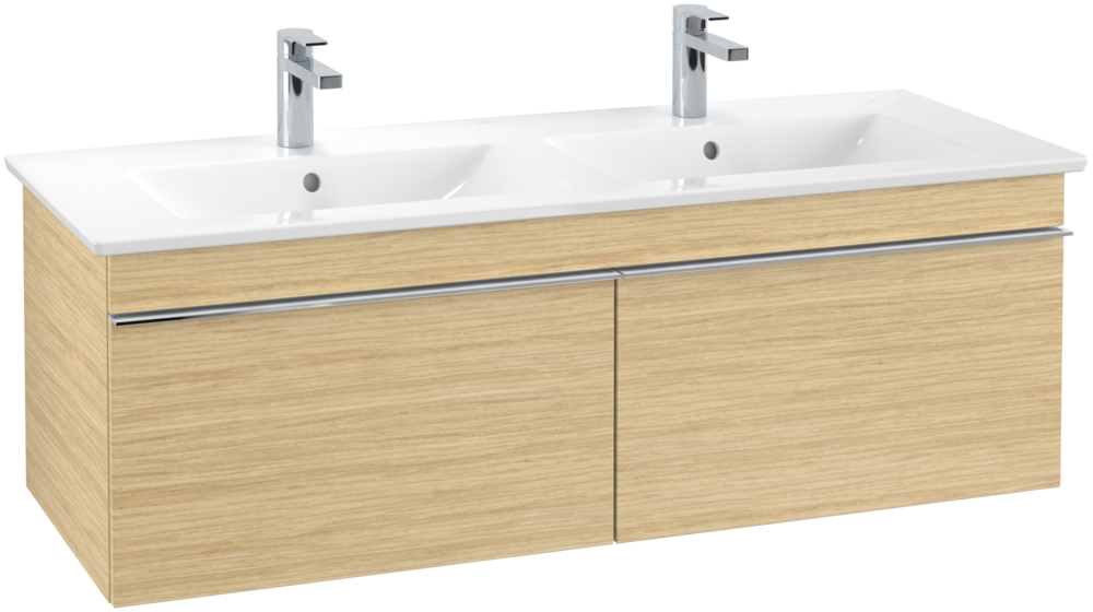Тумба под раковину Villeroy & Boch Venticello 125,3х50,2 см ДСП северный дуб/ручка хром A93901VJ