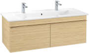 Тумба під раковину Villeroy & Boch Venticello 115,3х50,2 см ДСП північний дуб/ручка мідь A93805VJ