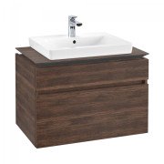 Тумба під раковину Villeroy & Boch Legato 80х55 см ДСП дуб аризона B67900VH