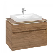 Тумба під раковину Villeroy & Boch Legato 80х55 см ДСП дуб канзас B67900RH