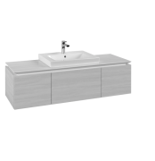 Тумба під раковину Villeroy & Boch Legato 120х38 см ДСП біле дерево B68200E8