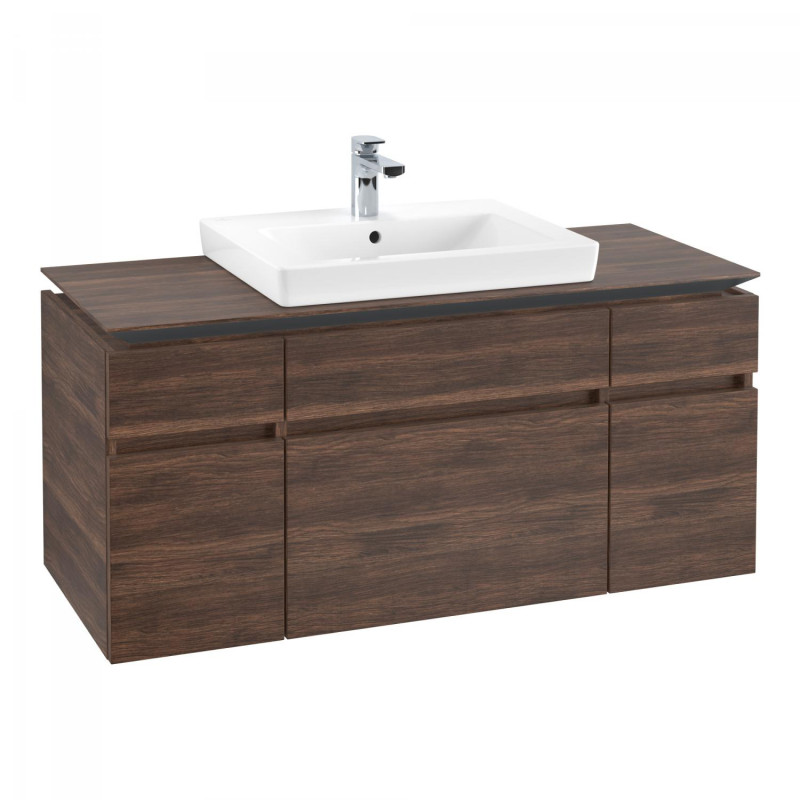 Тумба під раковину Villeroy & Boch Legato 120х55 см ДСП дуб аризона B68300VH