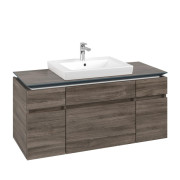 Тумба під раковину Villeroy & Boch Legato 120х55 см ДСП кам'яний дуб B68300RK