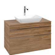 Тумба під раковину Villeroy & Boch Venticello 95,7х50,2 см ДСП дуб канзас/ручка хром A94101RH