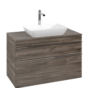 Тумба под раковину Villeroy & Boch Venticello 95,7х50,2 см ДСП каменный дуб/ручка хром A94101RK