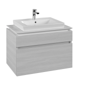 Тумба під раковину Villeroy & Boch Legato 80х55 см ДСП біле дерево B67900E8