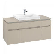 Тумба под раковину Villeroy & Boch Legato 120х55 см ДСП нежно-серый B68300VK