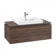 Тумба под раковину Villeroy & Boch Legato 100х38 см ДСП дуб аризона B68000VH