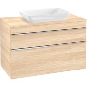 Тумба под раковину Villeroy & Boch Venticello 95,7х50,2 см ДСП вяз печатный/ручка хром A94101PN