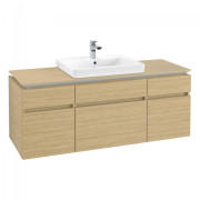 Тумба под раковину Villeroy & Boch Legato 140х55 см ДСП северный дуб B68500VJ