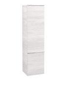 Пенал Villeroy & Boch Venticello 40,4х37,2х154,6 см петлі праворуч ДСП/МДФ біле дерево/ручка хром A95111E8