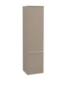 Пенал Villeroy & Boch Venticello 40,4х37,2х154,6 см петлі праворуч ДСП трюфель сірий/ручка хром A95111VG