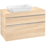 Тумба под раковину Villeroy & Boch Venticello 95,7х50,2 см ДСП вяз печатный/ручка хром A94201PN