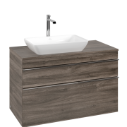 Тумба под раковину Villeroy & Boch Venticello 95,7х50,2 см ДСП каменный дуб/ручка хром A94201RK