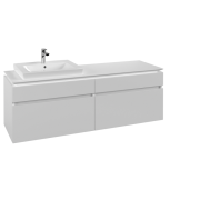 Тумба под раковину Villeroy & Boch Legato 160х55 см ДСП белый матовый B68900MS