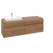 Тумба под раковину Villeroy & Boch Legato 160х55 см ДСП дуб канзас B68900RH