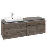 Тумба під раковину Villeroy & Boch Legato 160х55 см ДСП кам'яний дуб B68900RK