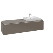 Тумба под раковину Villeroy & Boch Legato 160х38 см ДСП трюфель серый B69000VG