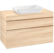 Тумба під раковину Villeroy & Boch Venticello 95,7х50,2 см ДСП в'яз друкарський/ручка мідь A94105PN