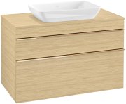 Тумба під раковину Villeroy & Boch Venticello 95,7х50,2 см ДСП північний дуб/ручка мідь A94105VJ