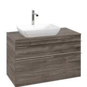 Тумба під раковину Villeroy & Boch Venticello 95,7х50,2 см ДСП кам'яний дуб/ручка хром A94201RK
