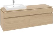 Тумба под раковину Villeroy & Boch Legato 160х55 см ДСП северный дуб B68900VJ