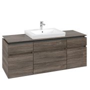 Тумба под раковину Villeroy & Boch Legato 140х55 см ДСП каменный дуб B68500RK