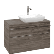 Тумба под раковину Villeroy & Boch Venticello 95,7х50,2 см ДСП каменный дуб/ручка хром A94301RK