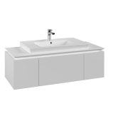 Тумба під раковину Villeroy & Boch Legato 120х38 см ДСП білий матовий B69600MS