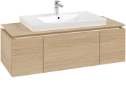 Тумба під раковину Villeroy&Boch Legato 120х38 см ДСП північний дуб B69600VJ