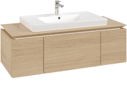 Тумба под раковину Villeroy & Boch Legato 120х38 см ДСП северный дуб B69600VJ