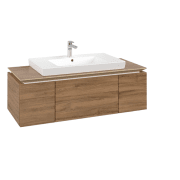 Тумба під раковину Villeroy & Boch Legato 120х38 см ДСП дуб канзас B69600RH