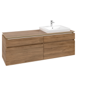 Тумба под раковину Villeroy & Boch Legato 160х55 см ДСП дуб канзас B69100RH