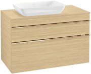 Тумба под раковину Villeroy & Boch Venticello 95,7х50,2 см ДСП северный дуб/ручка медь A94205VJ