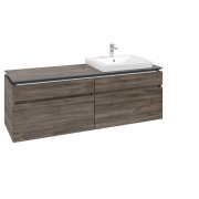 Тумба під раковину Villeroy & Boch Legato 160х55 см ДСП кам'яний дуб B69100RK