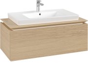 Тумба під раковину Villeroy&Boch Legato 100х38 см ДСП північний дуб B69400VJ