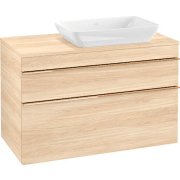 Тумба под раковину Villeroy & Boch Venticello 95,7х50,2 см ДСП вяз печатный/ручка медь A94305PN