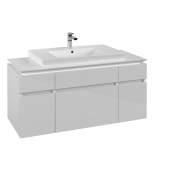 Тумба під раковину Villeroy & Boch Legato 120х55 см МДФ/ДСП білий глянсовий B69700DH