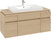 Тумба под раковину Villeroy & Boch Legato 120х55 см ДСП северный дуб B69700VJ