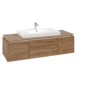 Тумба под раковину Villeroy & Boch Legato 140х38 см ДСП дуб канзас B69800RH