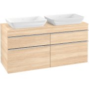 Тумба под раковину Villeroy & Boch Venticello 125,7х50,2 см ДСП вяз печатный/ручка хром A94401PN