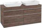 Тумба под раковину Villeroy & Boch Venticello 125,7х50,2 см ДСП дуб аризона/ручка хром A94401VH