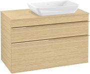 Тумба под раковину Villeroy & Boch Venticello 95,7х50,2 см ДСП северный дуб/ручка медь A94305VJ