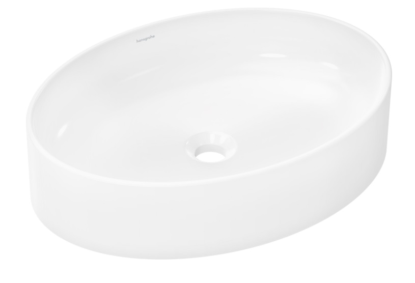 Раковина для ванної Hansgrohe Xuniva D 55х40 см кераміка білий 60165450