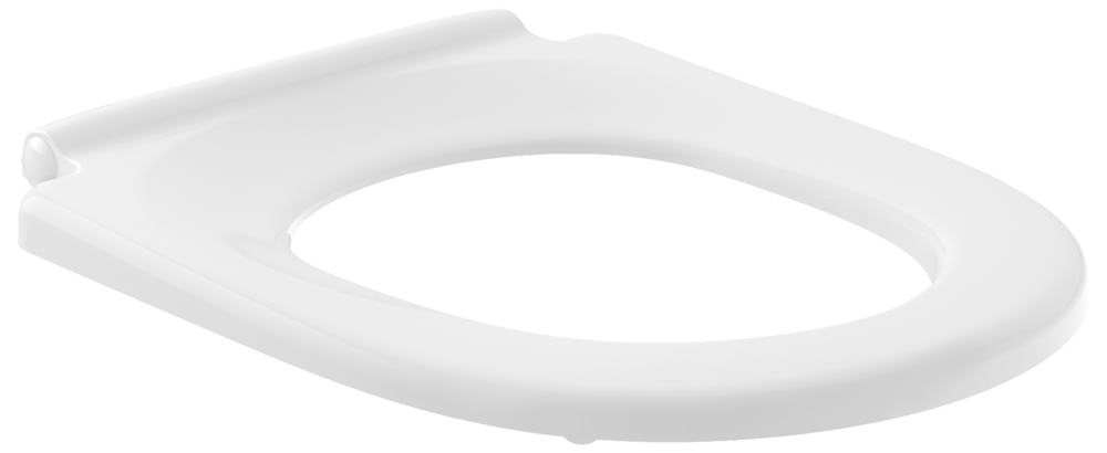 Сиденье без крышки для унитаза Villeroy & Boch ViCare AntiBac дюроспласт альпийский белый 9M9761T1