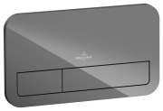 Кнопка смыва для унитаза Villeroy & Boch ViConnect 200G стекло глянцевое серое 922400RA