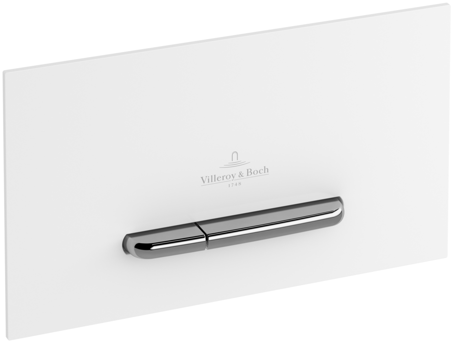 Кнопка змиву для унітазу Villeroy & Boch ViConnect 300S пластик білий 92216168